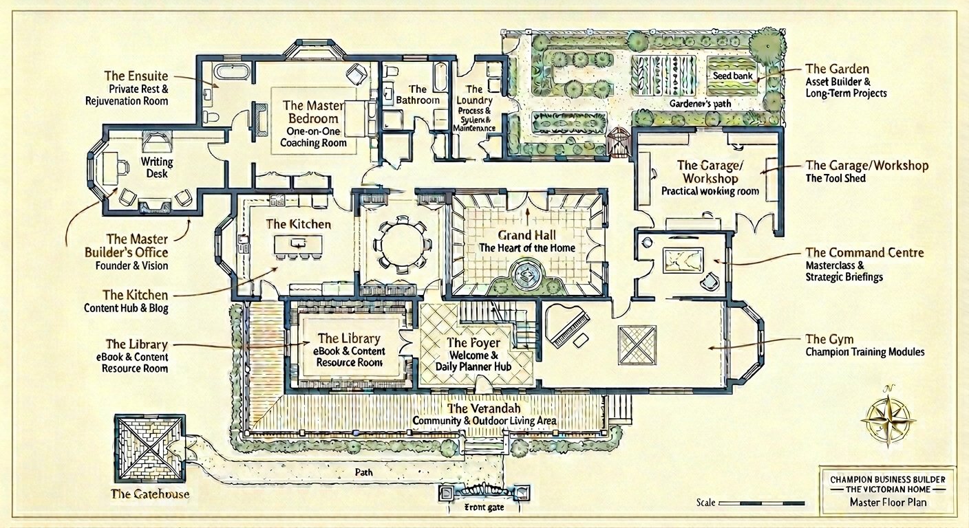 Victorian Home floor plan